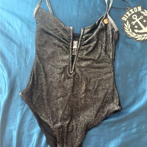 DIXXON Kids Shimmering Black Bodysuit